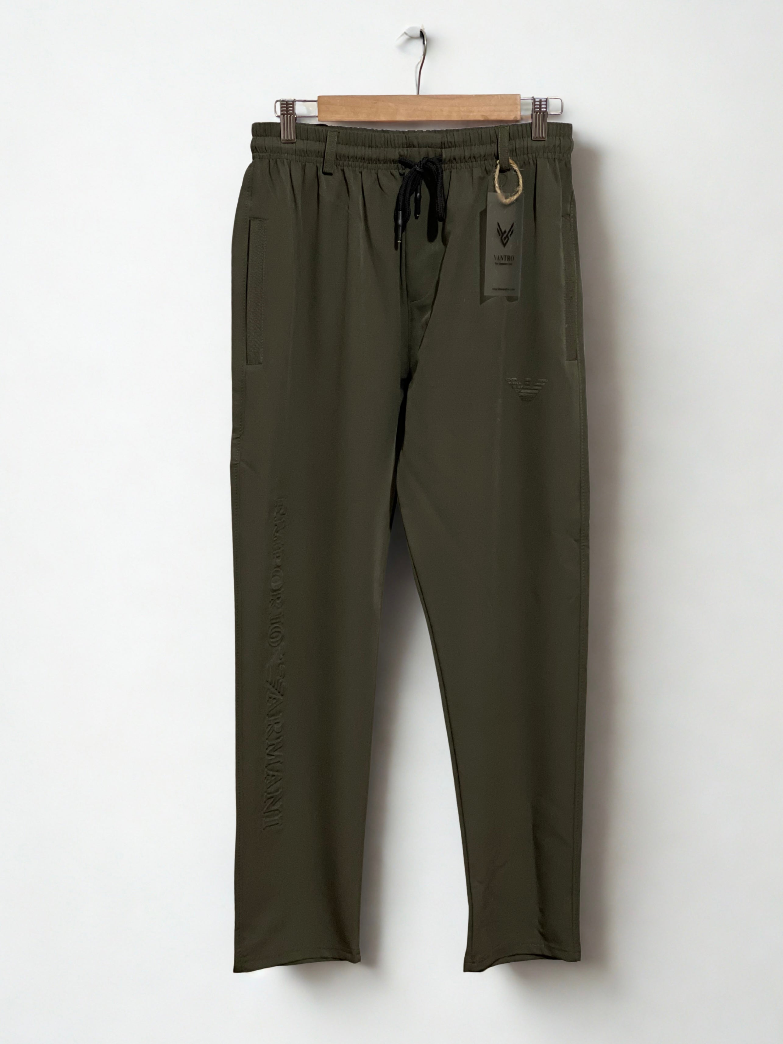 Classic Emporio Armani Straight-Fit Trousers