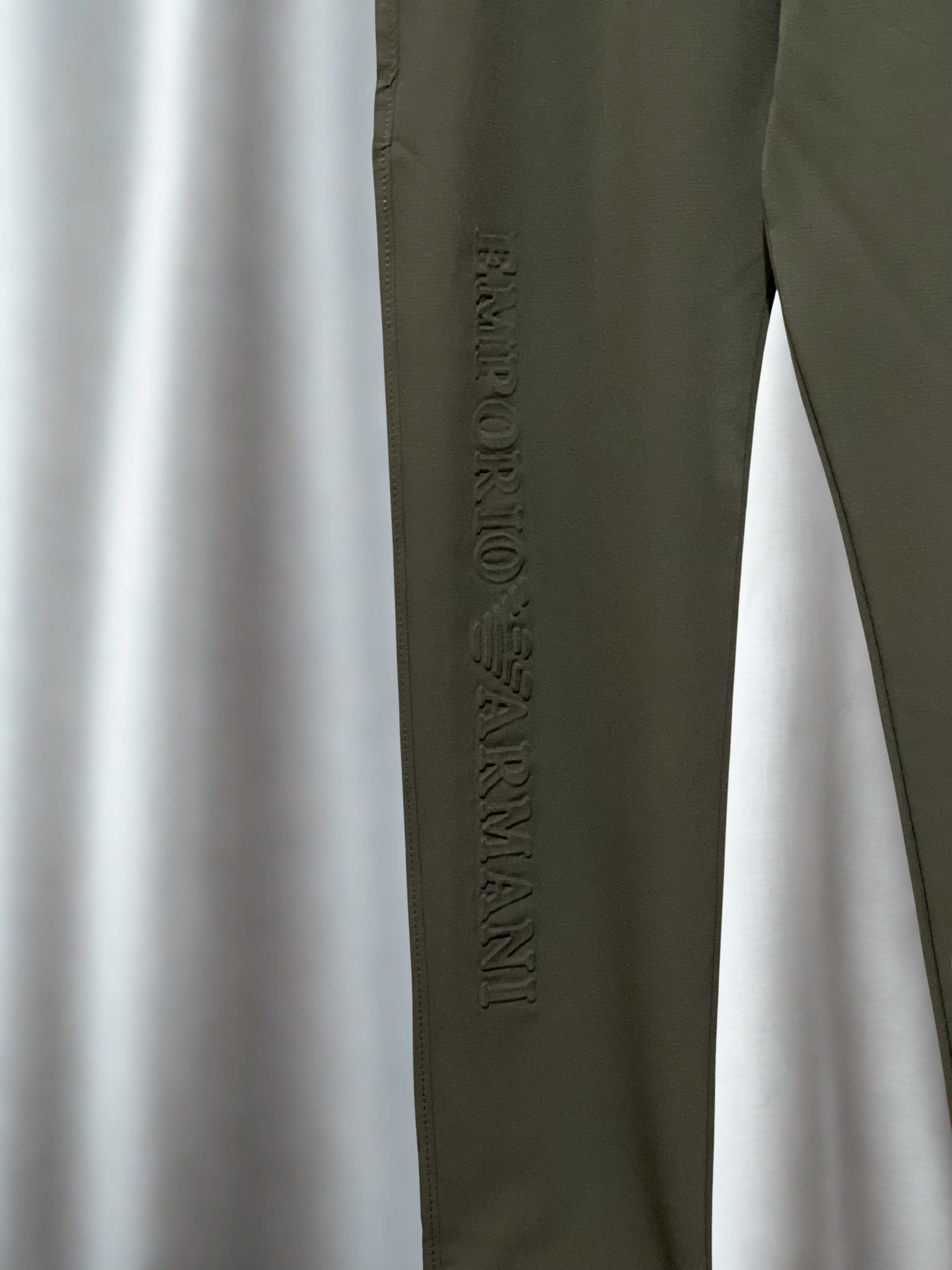 Classic Emporio Armani Straight-Fit Trousers